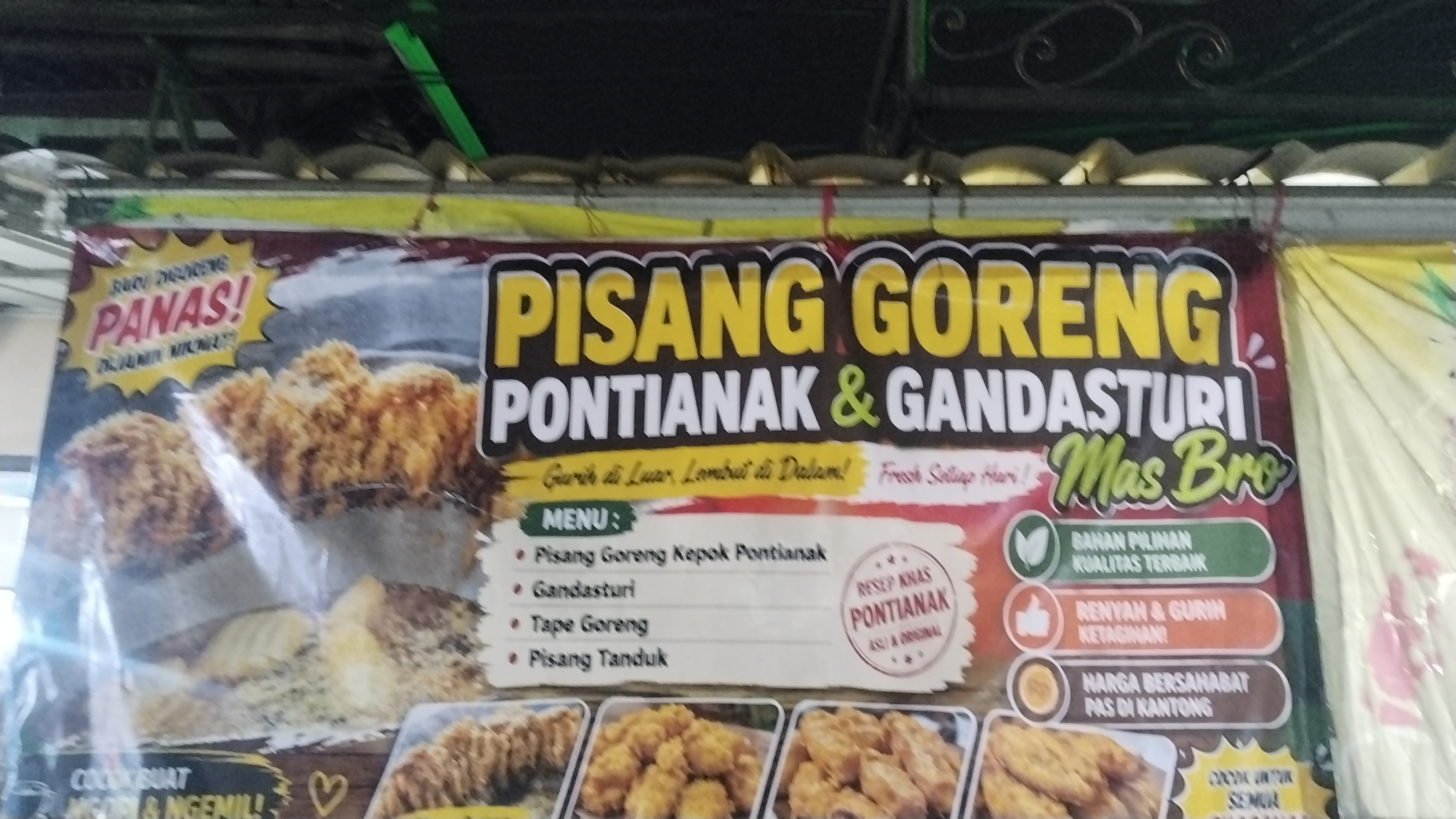 Pisang goreng pontianak